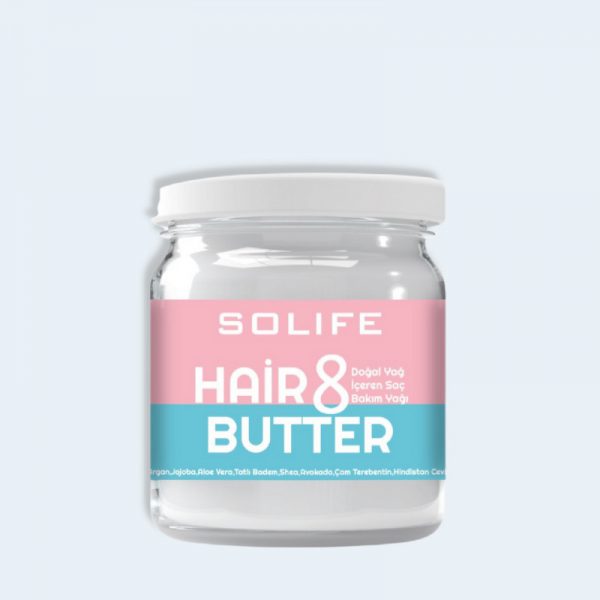 Hair Butter Doğal Yağlar İçeren Saç Bakım Kürü